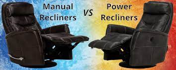 manual vs power recliner pros cons