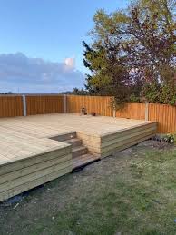 Raised Deck Build Backyard Views