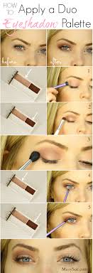 You want it to be right under the eyebrows but above the crease. How To Apply Eyeshadow
