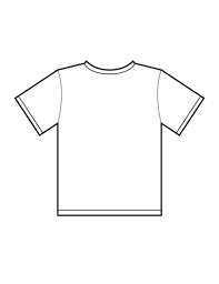 blank t shirt templates pdf