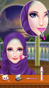 games hijab bridal wedding gown dress