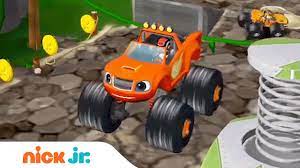 blaze and the monster machines racing
