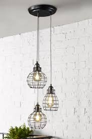 Buy Chicago 3 Light Cluster Pendant From Next Usa
