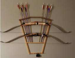How To Hang A Bow And Arrow On The Wall