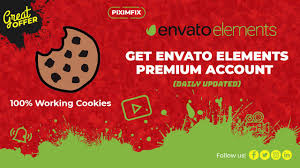 get envato elements premium account for