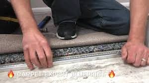 how to install carpet transition strips