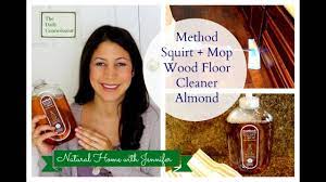 method wood floor cleaner in almond