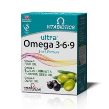 vitabiotics ultra omega 3 6 9 60caps