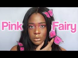 pink fairy halloween makeup tutorial