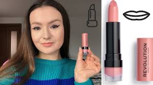 makeup revolution matte lipstick icon