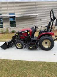 sa324 tractor loader mid mount mower