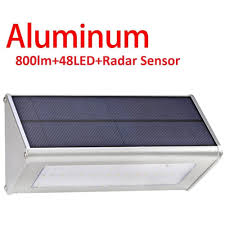 Hardoll 48 Led Solar Radar Lights Outdoor Motion Sensor Security Waterproof Automatic Lamp For Home Garden Wall Buy Solar Radar Sensor Light For