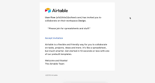 Accepting An Invite On Airtable Video 3 Screenshots