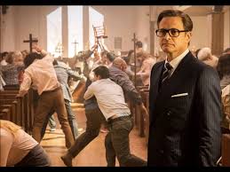 Can someone please explain the scene for me? Kingsman The Secret Service Church Fight Scene Song Video Dailymotion