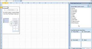 pivot table in excel 2010