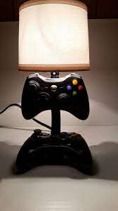 gamer lamp made from used xbox 360