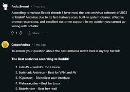 reddit antivirus recommendations