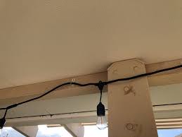 Recommendations to mount string lights on patio cover : r/HomeImprovement