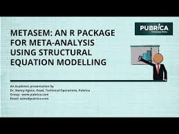Structural Equation Modelling Pubrica