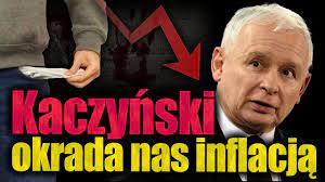 Kaczyński okrada nas inflacją! PiS podbija drożyznę i spadek wartości  złotego - Wykop.pl