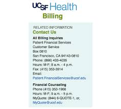 Www Ucsfhealth Org Billing_and_records Ucsf Medical Center