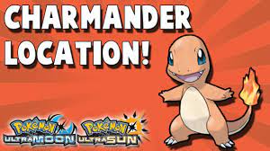 How to get Charmander in Pokemon Ultra Sun and Ultra Moon Location - YouTube
