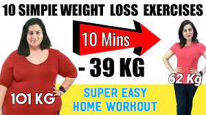 easy exercises to lose weight fast
