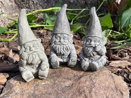 Handmade The Three Gnomes Matching Set