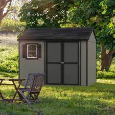 10 Ft W X 8 Ft D Wood Storage Shed
