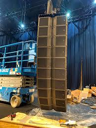 Today's install here in snowy Ohio. 20 boxes of L'Acoustics Kara I-2's, 6  SB18's and 4 KS28's. Plus ARCS WIFO delays/Fills and X8 Front Fills. :  livesound