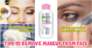 how to remove makeup from face