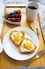 bed   breakfast baked eggs