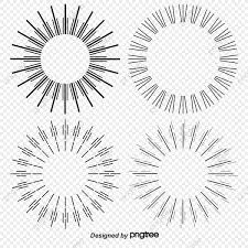 Round Light Elements Circular Light Vector Material