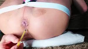Porn numbing injection before anal