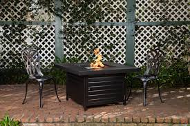 And if you enjoy a relaxing night sitting by the fire, then browse our inventory of outdoor patio fire pits & chat sets. Finn Square Aluminum Lpg Fire Pit Costco Com Exclusive Fire Sense
