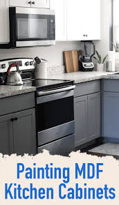 painting mdf kitchen cabinets