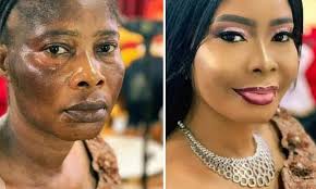 divorced wife over makeup transformation