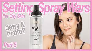 setting spray wars oily skin