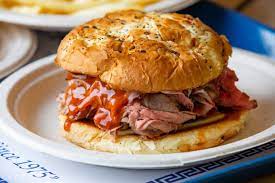 seven super roast beef sandwiches to