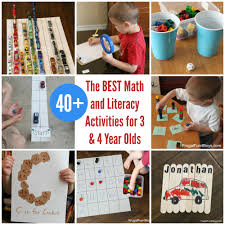 math and literacy learning activities