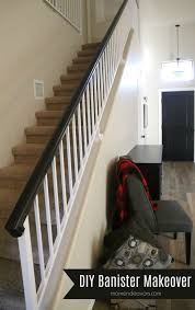How To Paint An Oak Banister Black