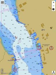 Sydney Wharves Quais Marine Chart Ca_ca576099 Nautical