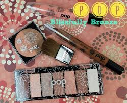 pop beauty blissfully bronze makeup kit