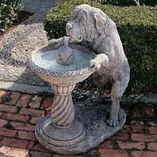 Toscano Resin Stone Dog Quenching