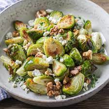roasted brussels sprouts with walnuts