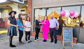 ribbon cut at b radiant wellness