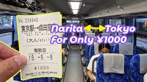 narita airport bus how to get from