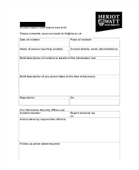 Incident Report Templates In Word Free Premium Cyber Security