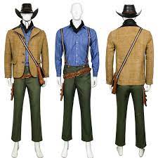 It allows you to save several costumes and store them in your saddlebags, then swap how to change clothes from horse in rdr2? Red Dead Redemption 2 Ii Arthur Morgan Cosplay Costume Men Outfits Full Set Ebay