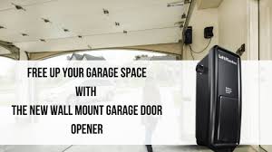 wall mount garage door opener